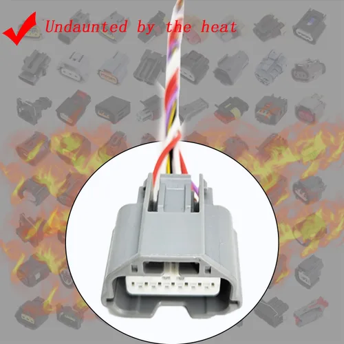 Miniatura 4 de Sensor de flujo de aire masivo Conector Conector de Coleta Arnés 22680-1MG0A AFH60M-39 Reemplazo para Nissan Infinity