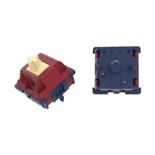 Miniatura 3 de GATERON Quinn Interruptores de teclado, táctiles 59gf RGB 5 pines pre lubricados para teclado mecánico MX para juegos (35 piezas)