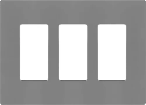 Miniatura 37 de ENERLITES Placas de pared decorativas sin tornillos, cubiertas de tomacorrientes seguras para niños, tamaño de 4 posiciones, 4.68" H x 8.30" L, Negro