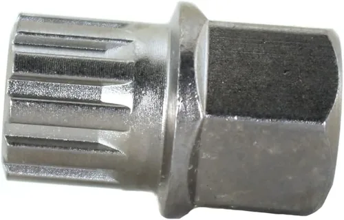 Miniatura 18 de TEMO Llave de extracción de tornillo de tuerca de bloqueo de rueda de 11/15Pt Socket antirrobo S3054 para vehículos BMW