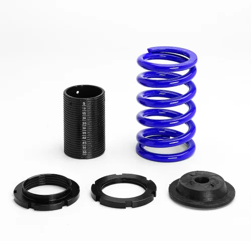 Miniatura 4 de DNA MOTORING Kit de 4 Fundas Coilover de Suspensión con Resortes Compatible con 88-00 Civic / 93-97 Civic Del Sol / 88-91 CRX / 90-01 Integra, Azul