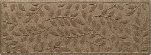 Miniatura 20 de Bungalow Flooring Waterhog - Tapete para puerta, 2 x 3 pies, fabricado en Estados Unidos, duradero y decorativo, antideslizante, interior y Gris