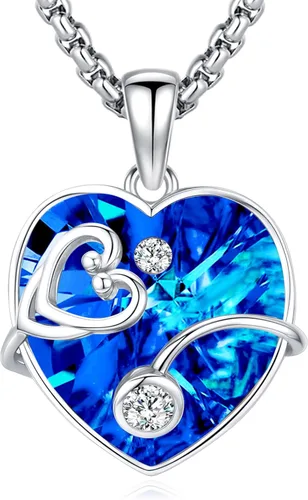 Miniatura 152 de Collar de alas de ángel de plata de ley 925, ángel de la guarda, enfermera RN caduceo, dije de ángel de cristal, joyería de regalo para mujer