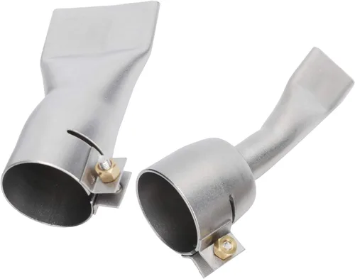 Miniatura 3 de Boquilla de soldadura plana, boquilla de soldadura plana de 0.787 in, boquilla de soldadura de acero inoxidable de 1.575 in, herramienta de soldador