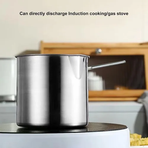 Miniatura 6 de Cesta para freír, sartén profunda de acero inoxidable 304, sartén con cesta coladora y asa para freír camarones