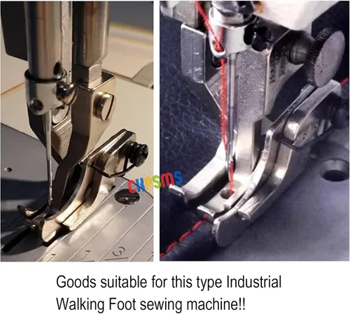 Miniatura 4 de CKPSMS Marca – 1SET #KP-19035 TOP Stitching Walking Foot con guía izquierda Compatible con/Reemplazo para Consew Brand 205RB / Brother Brand B797