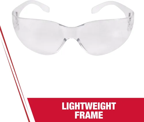 Miniatura 5 de Lentes de seguridad transparentes y envolventes Radians, resistentes a los arañazos, de talla única