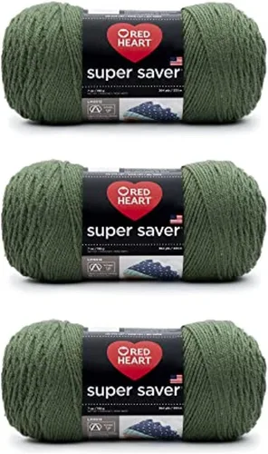 Miniatura 57 de Red Heart Hilo Super Saver, paquete de 3, estampado artístico, 3 unidades Estampado De Artista