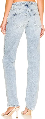 Miniatura 3 de Free People Shelby Boyfriend Jeans para mujer, color azul pájaro