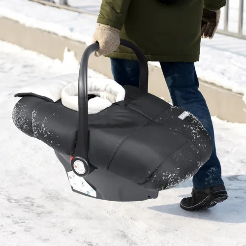 Miniatura 6 de Orzbow Funda de asiento de automóvil para bebé, fundas de asiento de automóvil para bebés niños y niñas, funda de asiento de automóvil de invierno