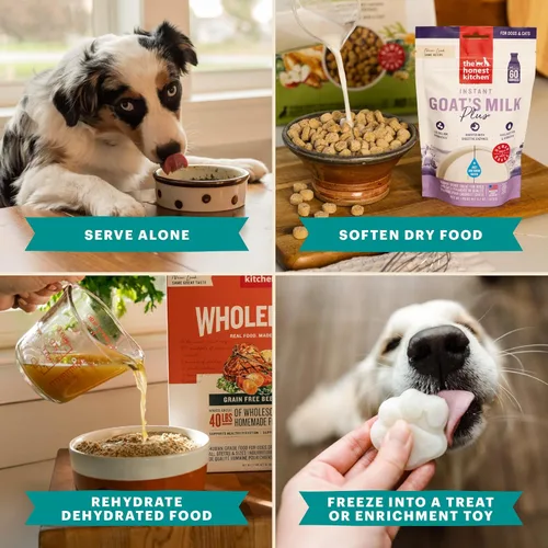 Miniatura 7 de The Honest Kitchen Potenciadores diarios de grado humano: caldo instantáneo de hueso de pavo con cúrcuma, 3.6 onzas