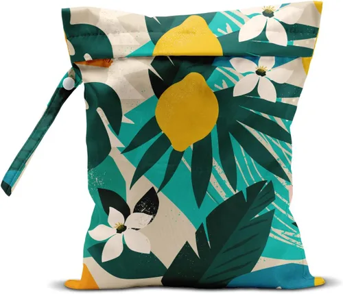 Miniatura 13 de Bolsa húmeda, bolsa húmeda y seca, bolsa húmeda para traje de baño, viajes, playa, piscina, ropa sucia, yoga, gimnasio, ropa, bolsa de maquillaje