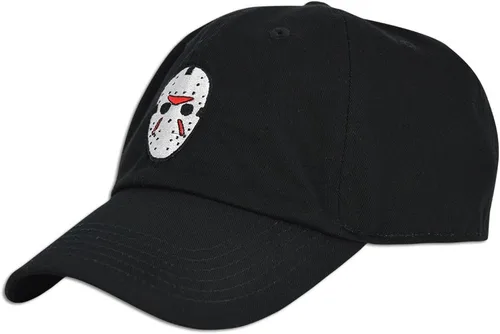 Miniatura 2 de Gorra de béisbol con máscara bordada, gorra de béisbol con diseño de Jason