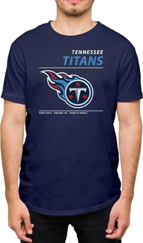 Miniatura 32 de Hybrid Sports NFL - Team Logo and Stats - Adult Unisex Short Sleeve Fan T-Shirt for Men and Women - Officially Licensed rojo