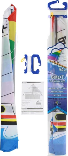 Miniatura 5 de WindNSun Delta Xt Wide Polyester Ripstop Velero Delta Kite, 54 pulgadas