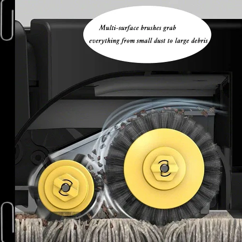 Miniatura 5 de DLD Accesorio para iRobot Roomba 600 610 620 630 645 650 655 660 680 500 Series Modelo 595 Kit de repuesto Kit de piezas de repuesto Filtro lateral