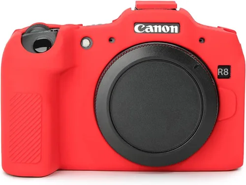 Miniatura 12 de Rieibi Funda protectora de silicona suave para cámara Canon EOS R8 EOSR8, funda ligera para cámara EOS R8 - Verde