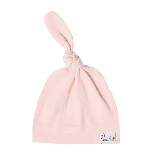 Miniatura 25 de Copper Pearl - gorro de bebé con nudo superior elástico suave