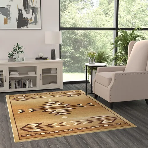 Miniatura 18 de Masada Masada Rugs Southwest - Alfombra nativa americana de 2 x 3 pies, color azul
