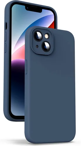 Miniatura 102 de Supdeal Funda de silicona líquida para iPhone 12 Pro Max, [protección de cámara] [antihuellas dactilares] [carga inalámbrica] Funda protectora de 4
