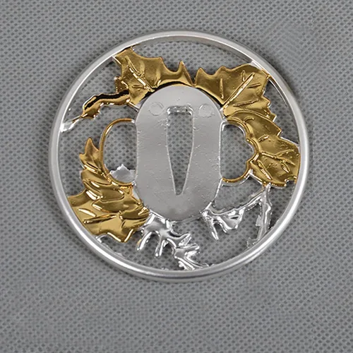 Miniatura 2 de Accesorios de espada samurái japonesa, aleación/hierro, anime samurai espada Tsuba/Guardia para Katana Wakizashi Tanto DIY