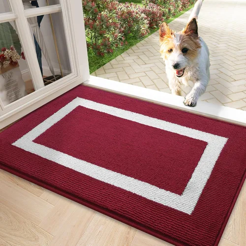 Miniatura 17 de OLANLY Alfombra para Puerta Interior, 59x20, Tapete de Entrada Antideslizante Absorbente Resistente a la Suciedad, Alfombras de Entrada