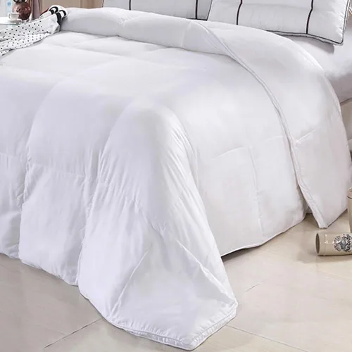 Royal Hotel Bedding Edredón alternativo de plumón de bambú, 300 hilos, relleno con racimos de plumón alternativos, carcasa de tela de bambú, tamaño