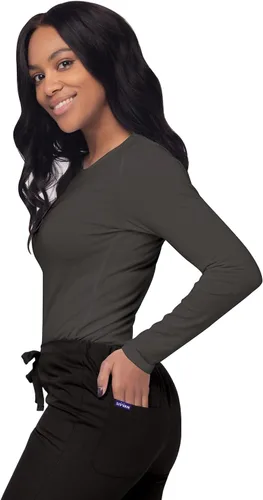 Miniatura 3 de Sivvan Scrubs for Women - Long Sleeve Comfort Underscrub Tee