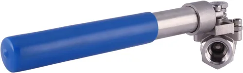 Miniatura 5 de ARITA Válvula de bola con mango "Deadman" de 1-1/2", acero inoxidable 304 Puerto completo 1500PSI para agua, petróleo y gas, NPT hembra