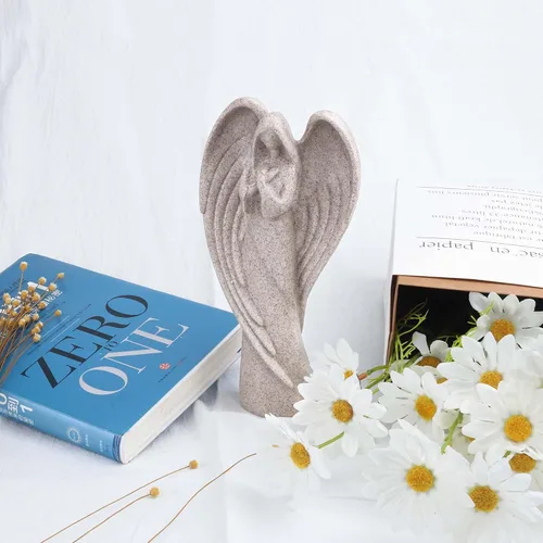 Miniatura 8 de Goetland Estatua de ángel del desierto, regalo de condolencias para recuerdo de comodidad, condolencias expresas, pérdida de un ser querido, regalo