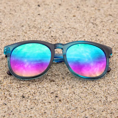 Miniatura 39 de Blenders Eyewear Serie H - Gafas de sol polarizadas - Ojo de gato redondo, bisagra con resorte - 100% protección UV - Para mujer