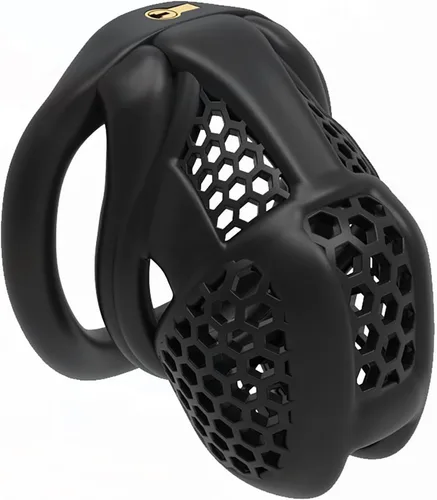 Jaula de castidad masculina, jaula ligera de resina para pene masculino, dispositivo de castidad masculina, juguetes sexuales para hombres con 4