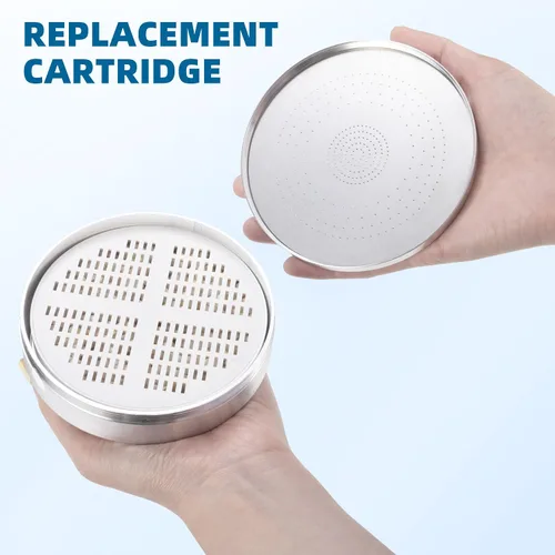 Miniatura 6 de Cartucho de repuesto de filtro de ducha con vitamina C + vitamina E + vitamina A para filtro de cabezal de ducha Aquahomegroup, 2 paquetes