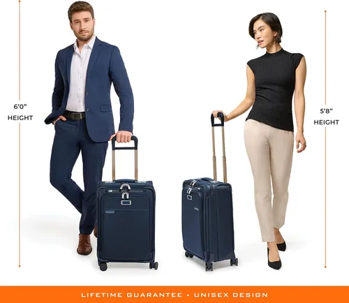 Miniatura 22 de Briggs & Riley Spinner, Azul Marino, 22-inch Baseline Essential Carry-On, Briggs & Riley Spinners de línea base