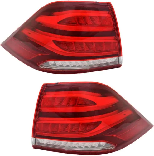 Miniatura 8 de Para Mercedes-Benz GLE350/GLE550e 2016 2017 2018 Luz trasera lado del conductor Exterior LED Reemplazo para MB2804113 166 906 57 02