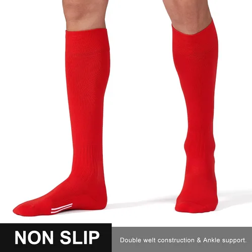 Miniatura 4 de FITRELL Paquete de 23 calcetines de fútbol para jóvenes, niños y adultos, calcetines de béisbol y softbol para hombres, mujeres, niños y niñas
