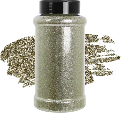 Miniatura 13 de Purpurina blanca ultrafina, 16 oz (1 lb), purpurina fina para manualidades de resina, uñas, vasos, slime, cosméticos y decoración de festivales