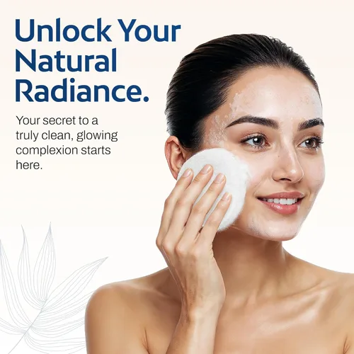 Miniatura 2 de HartFelt Exfoliante facial redondo exfoliante para el cuidado de la piel, hecho en Estados Unidos, facial casero, uso con crema favorita, 4