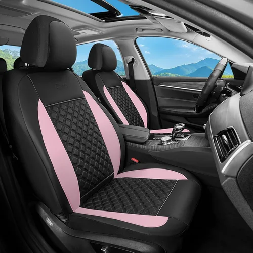 Miniatura 41 de FLORICH Fundas de asiento delantero de automóvil, fundas de asiento de cuero para automóviles, protector de asiento de automóvil, impermeable