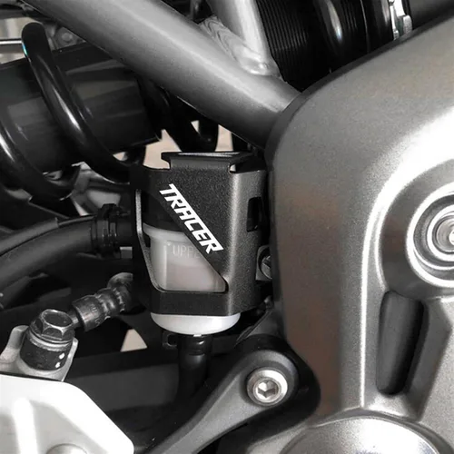 Miniatura 7 de Tapa de rosca para motocicleta, protector de depósito de líquido de freno trasero para Yamaha MT-07 FZ-07 Tracer XSR 700 XSR 900