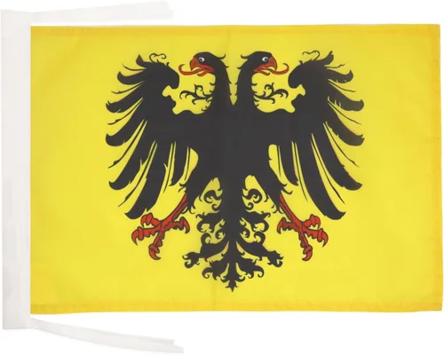 Miniatura 678 de Bandera de México AZ FLAG, 45.7 x 30.5 cm, con cordones - Pequeñas banderas mexicanas de 30 x 45 cm - Bandera de 45.7 x 30.5 cm