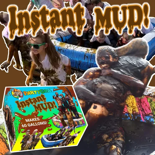 Miniatura 9 de PARTY GOAT Polvo de slime instantáneo rosa. Kit a granel de 25 galones. Solo tienes que añadir agua. Mezcla de slime líquido para volcar a personas