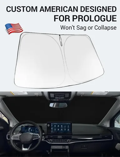 Miniatura 275 de Proadsy Parasol plegable para parabrisas delantero 2026, ajuste personalizado, accesorios para CRV SUV LX EX EX-L EX-L Navi Touring 2017-2022