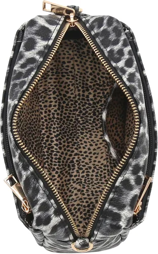 Miniatura 122 de FashionPuzzle Triple Zip Small Crossbody Bag