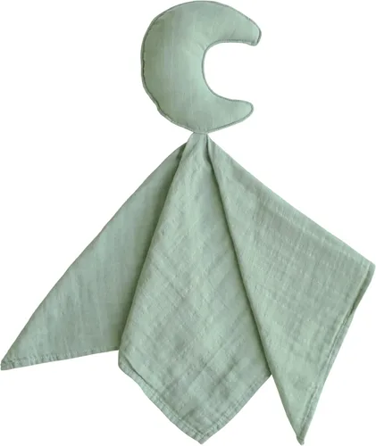 Miniatura 10 de mushie Manta de seguridad Star Baby Lovey 100% algodón de muselina orgánico (amarillo otoño)