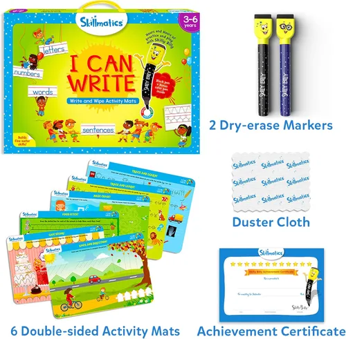 Miniatura 2 de Skillmatics I Can Write Disney's Lilo & Stitch - Actividades reutilizables de aprendizaje preescolar, juguete educativo y juego, suministros