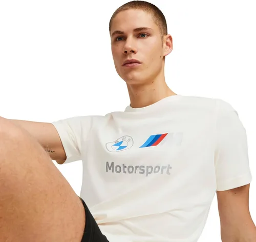 Miniatura 11 de PUMA Camiseta estándar con logotipo BMW M Motorsport Essentials para hombre