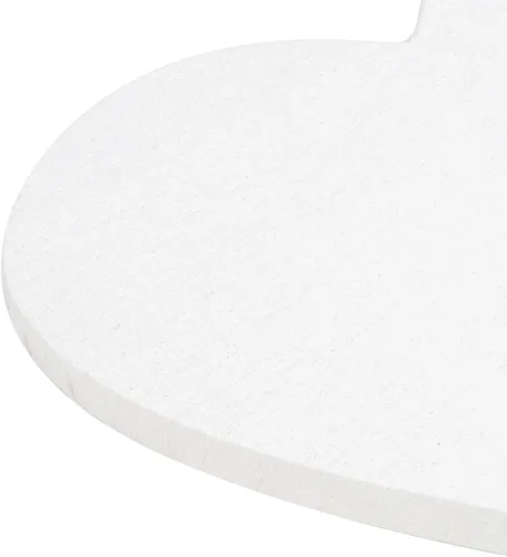 Miniatura 5 de Tableros de lienzo de pintura de 11.8 pulgadas, lienzo de lino en blanco con imprimación en forma de corazón, pintura al óleo y medios de arte