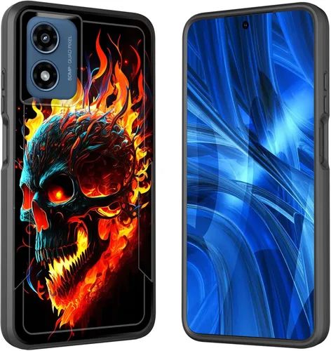 Miniatura 62 de Funda para Moto G 5G 2023, [probada en caídas de grado militar], resistente, resistente, resistente, a prueba de golpes, funda protectora