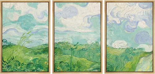 Miniatura 157 de Lienzo decorativo para pared - cuadro con estampado Giclée para decoración del hogar Noche estrellada sobre el Ródano